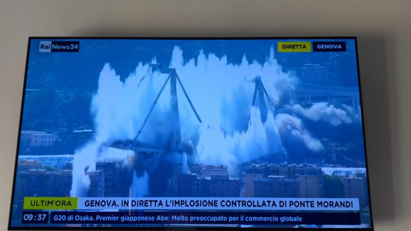 Ponte Morandi non c’è più. Ecco le immagini dell’implosione Ponte Morandi non c’è più. Ecco le immagini dell’implosione