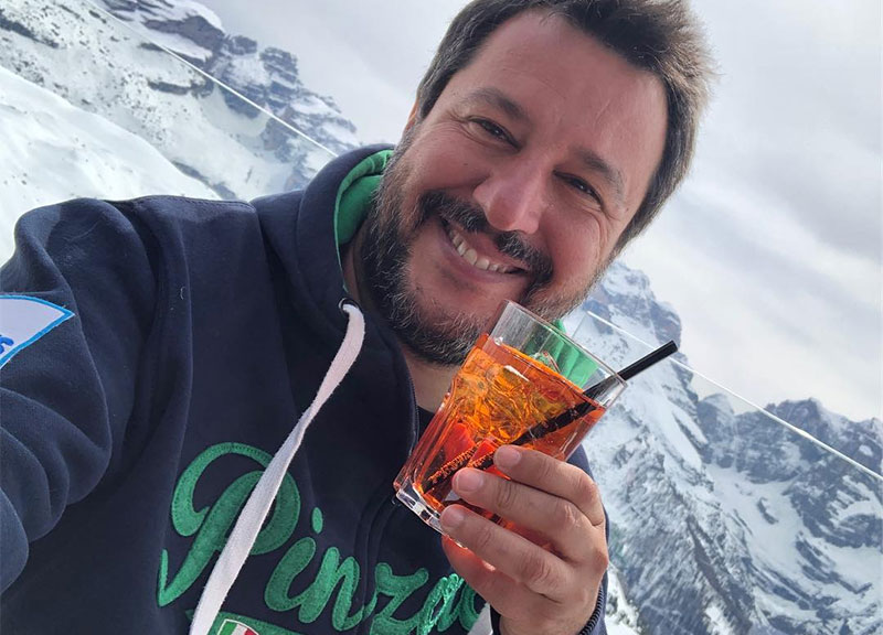 Salvini, avanti così. Occhio ai temporali estivi! Salvini, avanti così. Occhio ai temporali estivi!