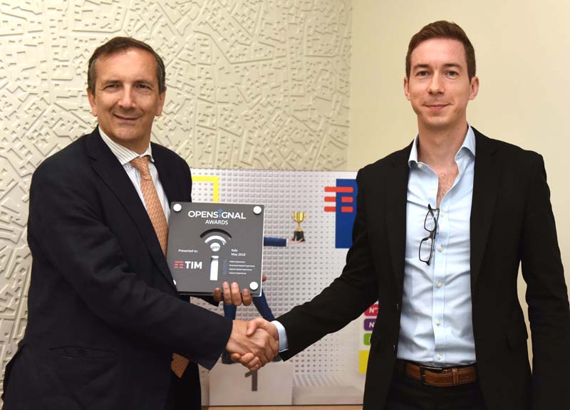 Alla rete mobile TIM il premio “Opensignal Awards” Alla rete mobile TIM il premio “Opensignal Awards”