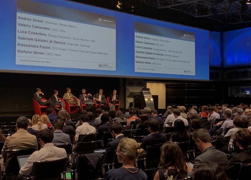 Galleria foto 'Sustainability Day per una finanza sostenibile: in Borsa investitori e imprese' - foto 1