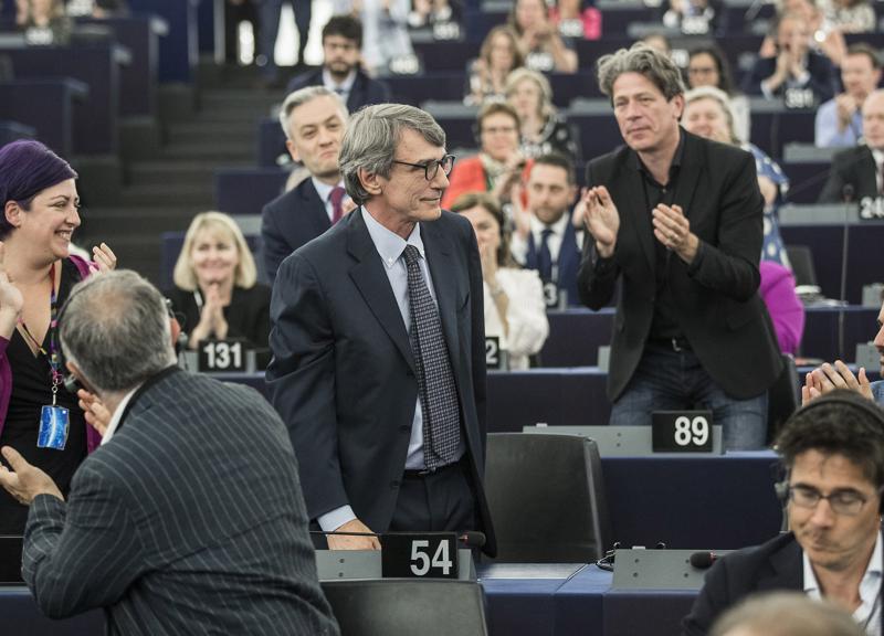 Parlamento Ue, David Sassoli eletto presidente. VIDEO Parlamento Ue, David Sassoli eletto presidente. VIDEO