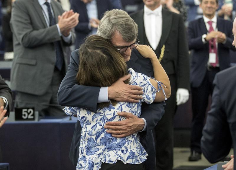 Parlamento Ue, David Sassoli eletto presidente. VIDEO Parlamento Ue, David Sassoli eletto presidente. VIDEO