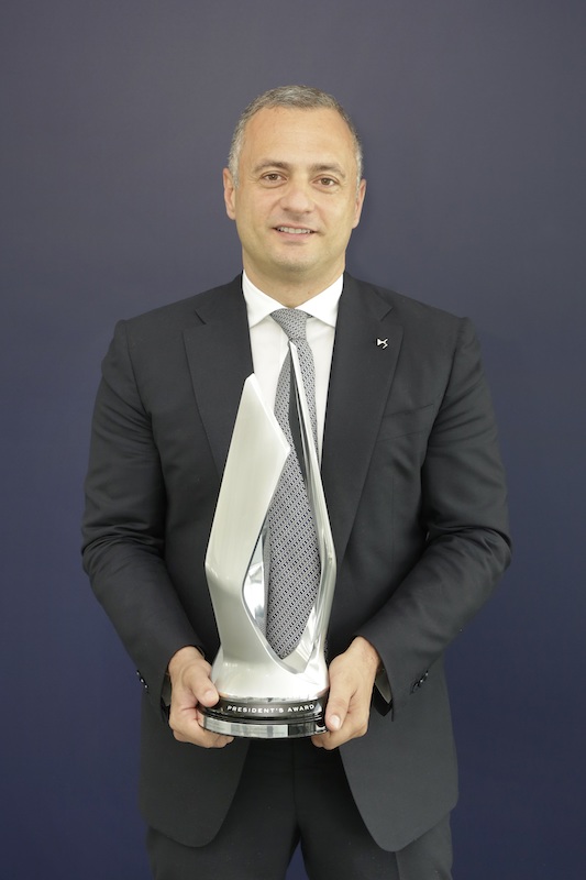 DS Automobiles Italia premiata come miglior filiale al mondo DS Automobiles Italia premiata come miglior filiale al mondo