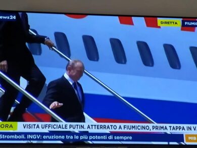 Dopo Xi Jinping, l’Italia onora l’anti-democratico Putin