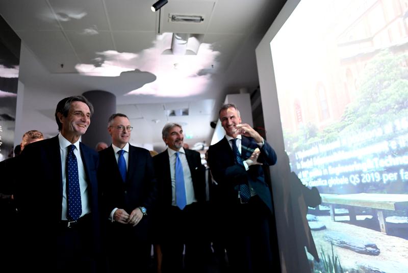 Al via la mostra “Genio & impresa”. Fontana: grande evento multimediale. Foto