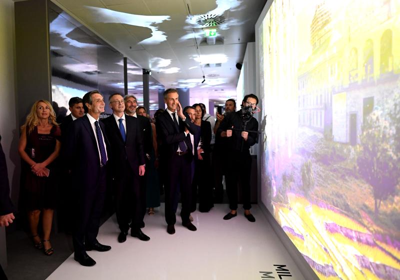 Al via la mostra “Genio & impresa”. Fontana: grande evento multimediale. Foto