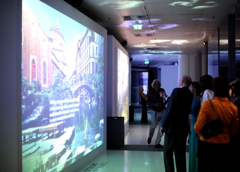Al via la mostra “Genio & impresa”. Fontana: grande evento multimediale. Foto