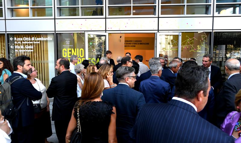 Al via la mostra “Genio & impresa”. Fontana: grande evento multimediale. Foto