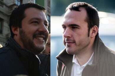 Salvini replica ‘alla romana’ a Di Stefano:“Omo de panza omo de sostanza”VIDEO