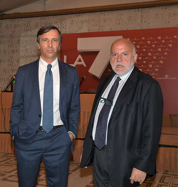 LA7 il Presidente Urbano Cairo presenta la nuova stagione TV 2019-2020.