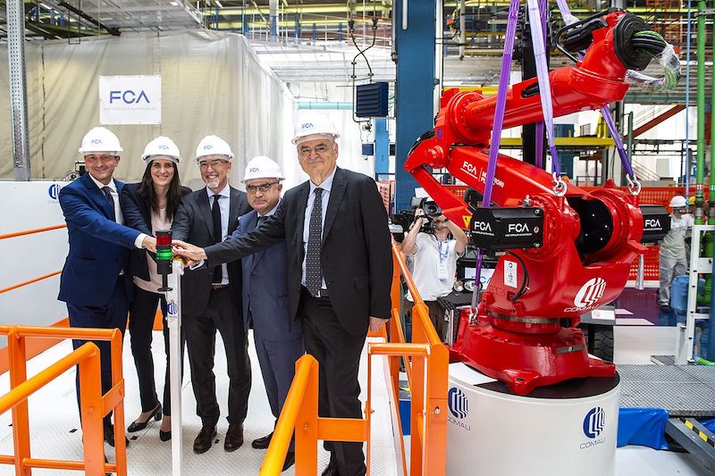 Inaugurata a Mirafiori la nuova linea per la Fiat 500 elettrica Inaugurata a Mirafiori la nuova linea per la Fiat 500 elettrica