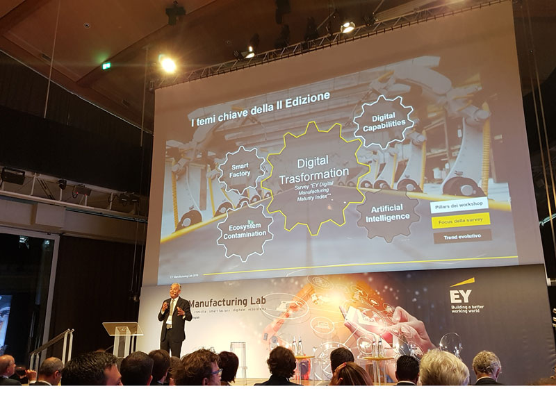 EY Manufacturing Lab 2019: per un ecosistema della digitalizzazione EY Manufacturing Lab 2019: per un ecosistema della digitalizzazione