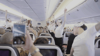 Air France: performance ad alta quota del corpo di ballo dell’Opéra di Parigi