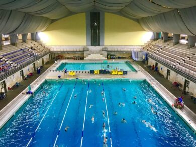 Alla Piscina Cozzi una targa a ricordo del grande atleta Guido Elmi