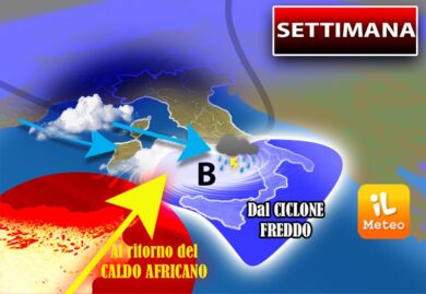 Meteo weekend, sorprese al sud e caldo africano in alcune città