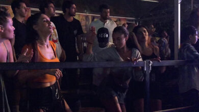 Cecilia Rodriguez si scatena al concerto di Ozuna a Milano”