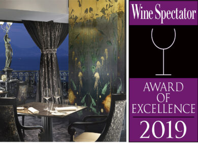 L’Award Excellence 2019 di Wine Spectator al George del Grand Hotel Parker’s