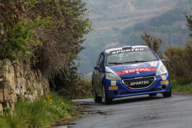 i piloti del Peugeot Competition 208 Rally Cup TOP ripartono da Roma