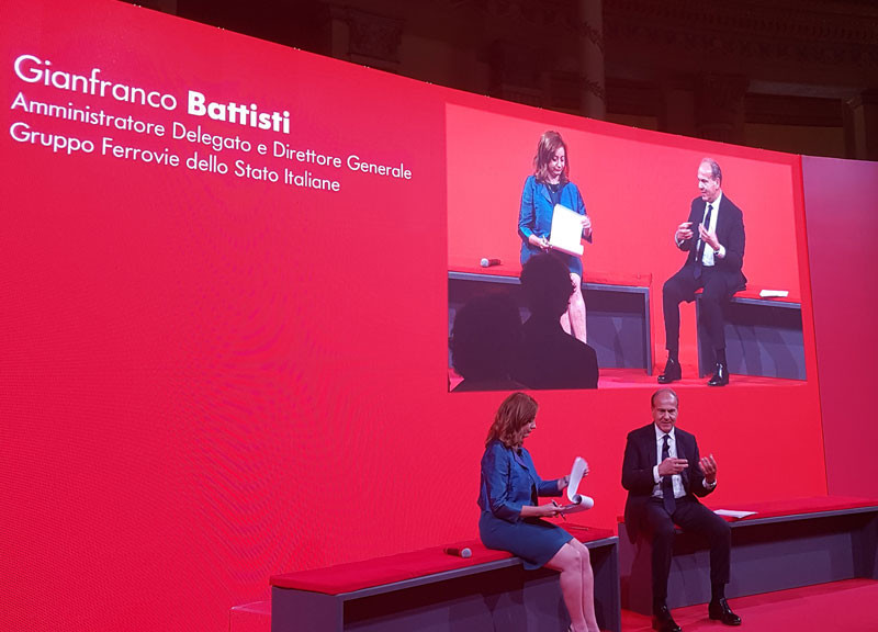 Fs presenta il piano sulla sostenibilità: in 10 anni 55 mld su infrastrutture Fs presenta il piano sulla sostenibilità: in 10 anni 55 mld su infrastrutture