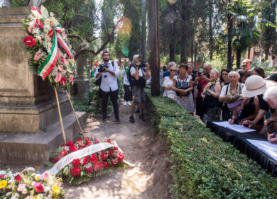 Camilleri, il padre di Montalbano insieme a Gramsci, Goethe, Keats e Shelley