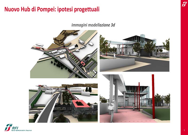 Rfi, via alla fase di progettazione del nodo d’interscambio del sito di Pompei Rfi, via alla fase di progettazione del nodo d’interscambio del sito di Pompei