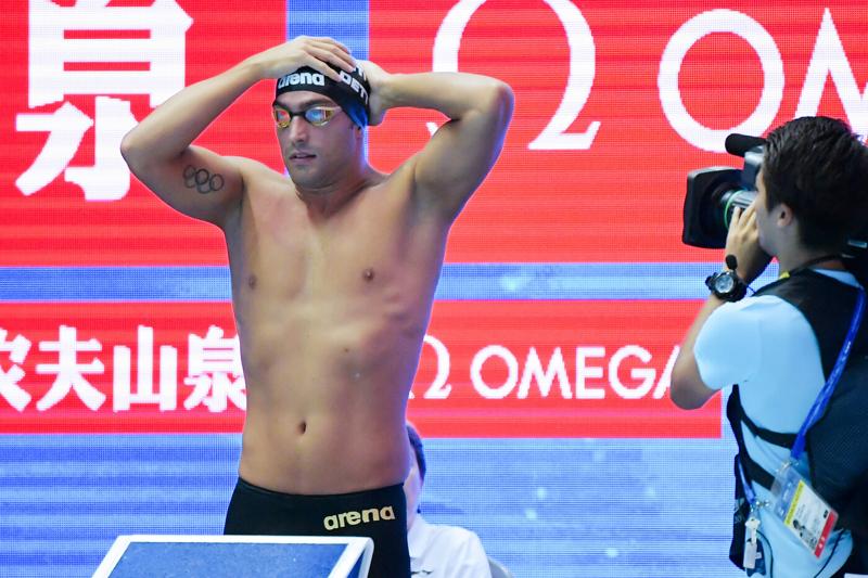Mondiali nuoto: Gabriele Detti medaglia di bronzo nel 400 sl Mondiali nuoto: Gabriele Detti medaglia di bronzo nel 400 sl
