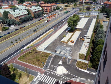 Mobilità, aperto nuovo parcheggio di interscambio Abbiategrasso M2