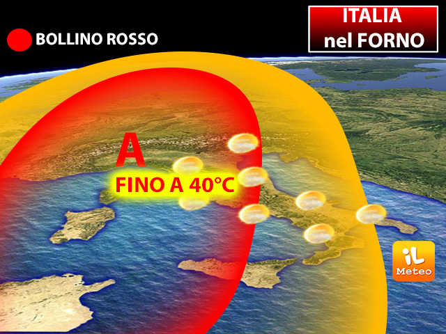 Meteo, Italia forno a cielo aperto: 40° fino al weekend poi sorprese Meteo, Italia forno a cielo aperto: 40° fino al weekend poi sorprese