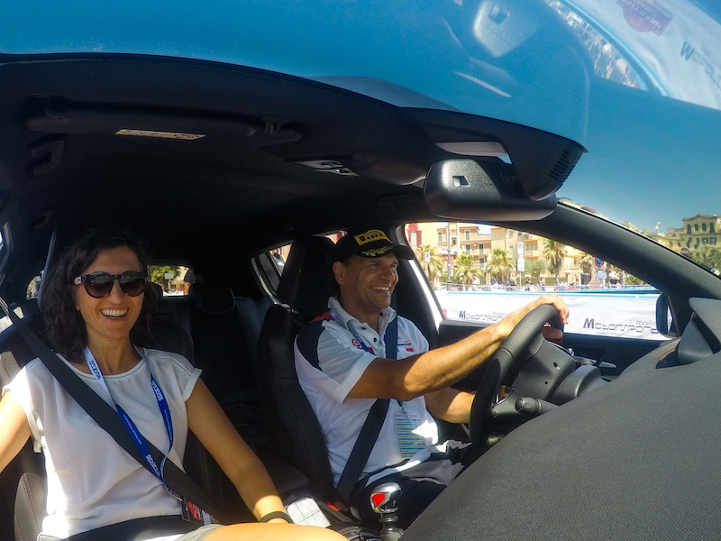 Un test drive eccezionale con Paolo Andreucci al Rally di Roma