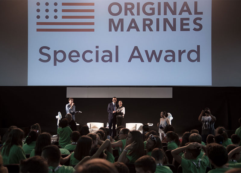 Giffoni, Original Marines premia “You’ll never walk alone” del cinese Geng Xu Giffoni, Original Marines premia “You’ll never walk alone” del cinese Geng Xu