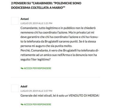 Carabiniere ucciso, l’ipotesi choc: Brugiatelli attivò una fonte dell’Arma