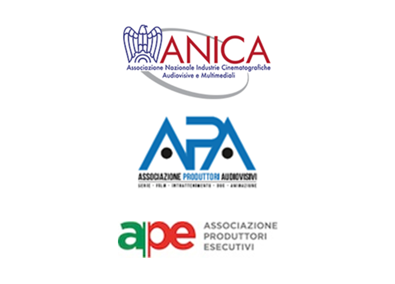 ANICA, APE, APA sull’allarme filiera audiovisiva per lo sciopero troupe ANICA, APE, APA sull’allarme filiera audiovisiva per lo sciopero troupe