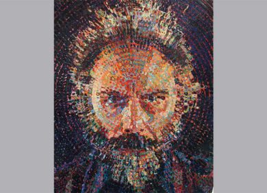 Biennale del Mosaico Contemporaneo, al Mar le opere dell’americano Chuck Close