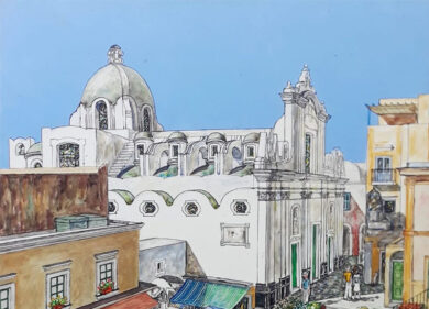 Capri ricorda Simon Uzunovski, il pittore-architetto che ha dipinto l’isola