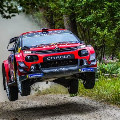 WRC, Rally di Finlandia, La Citroen di Lappi-Ferm terza dopo 11 PS