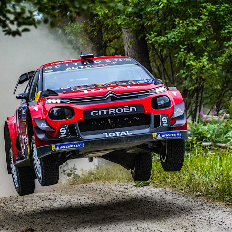 WRC, Rally di Finlandia, La Citroen di Lappi-Ferm terza dopo 11 PS WRC, Rally di Finlandia, La Citroen di Lappi-Ferm terza dopo 11 PS