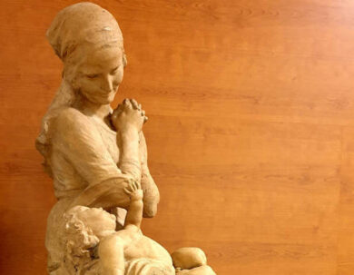 Camera di Commercio di Firenze, restaurata la “Donna con bambino” di Zambini