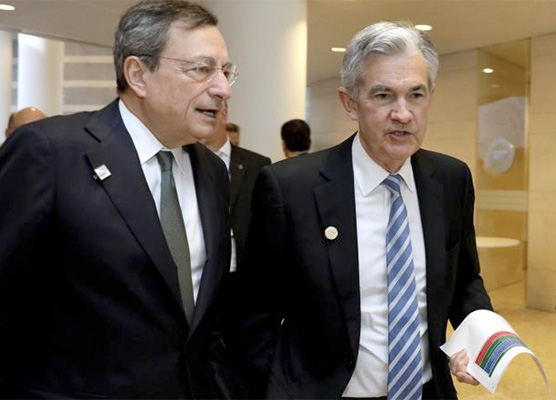 Crescita, l’attivismo delle banche centrali. Powell sfida le ritorsioni cinesi Crescita, l’attivismo delle banche centrali. Powell sfida le ritorsioni cinesi