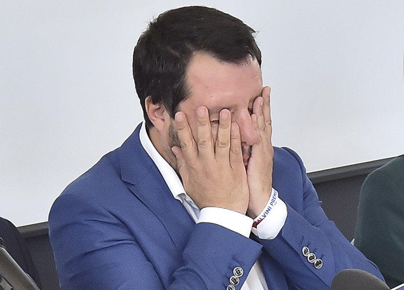 Salvini è il responsabile della crisi di Governo Salvini è il responsabile della crisi di Governo
