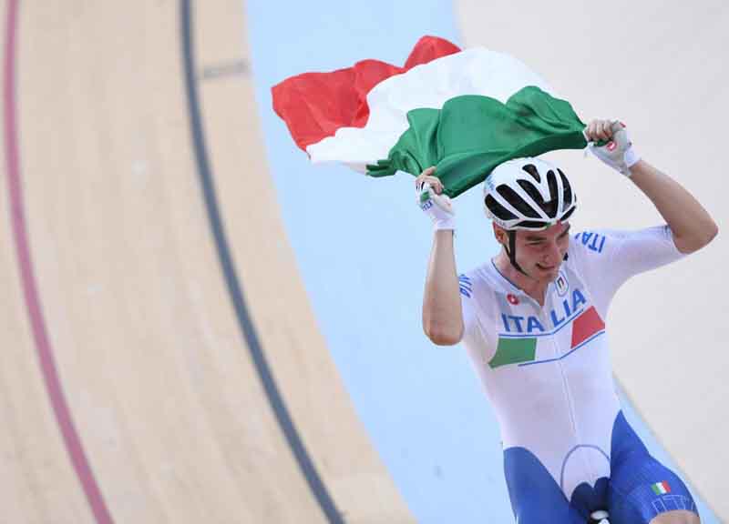 Ciclismo, Elia Viviani campione d’Europa nella prova su strada Ciclismo, Elia Viviani campione d’Europa nella prova su strada