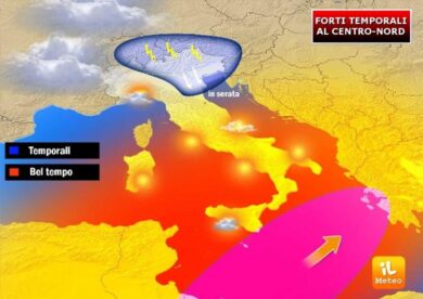 Meteo, imminenti forti temporali al centro-nord. Migliora a Ferragosto