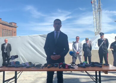 Genova, Luigi Di Maio alla commemorazione per le vittime del ponte Morandi
