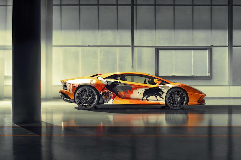 Alla Monterey Car Week Lamborghini presenta la Aventador S by Skyler Grey