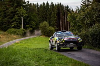 L’Abarth 124 rally con l’italiano Andrea Nucita conquista una nuova vittoria n