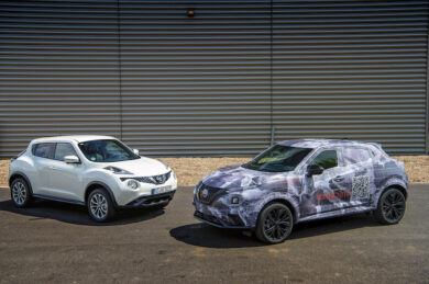 Nissan Juke, svelate le foto della seconda generazione in arrivo a settembre