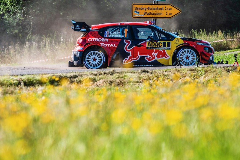 WRC, Rally di Germania, La coppia Citroen Ogier – Ingrassia inizia dalla top 3
