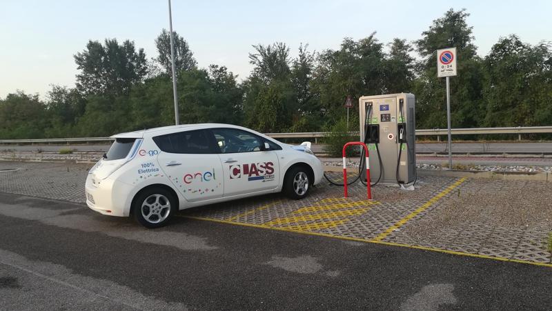 Nissan LEAF:Un viaggio 100% elettrico da nord a sud Italia