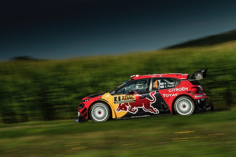 WRC, Rally Germania, Il duo Citroen Racing Ogier- Ingrassia ancora in top 3
