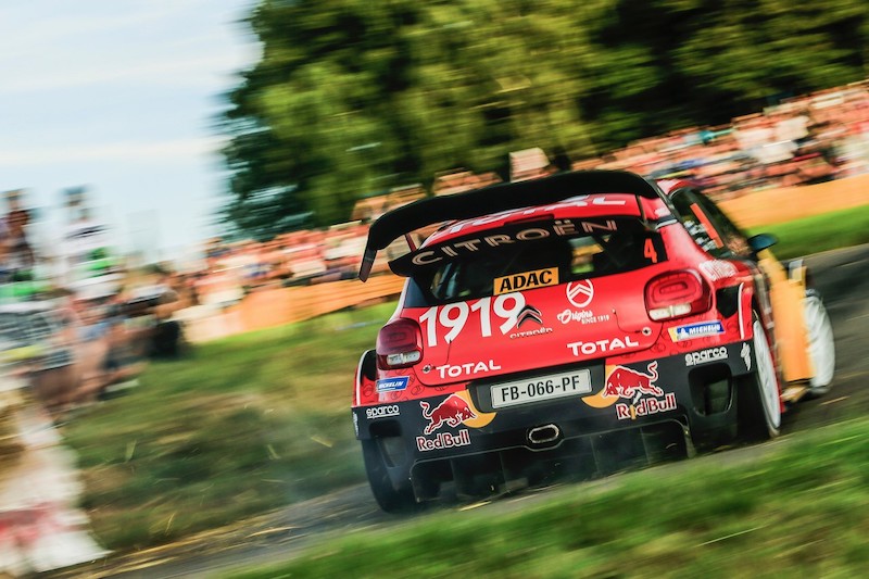 WRC, Rally Germania, Il duo Citroen Racing Ogier- Ingrassia ancora in top 3