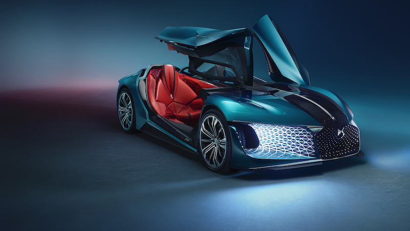 DS X E-TENSE  la visione della mobilità del futuro.